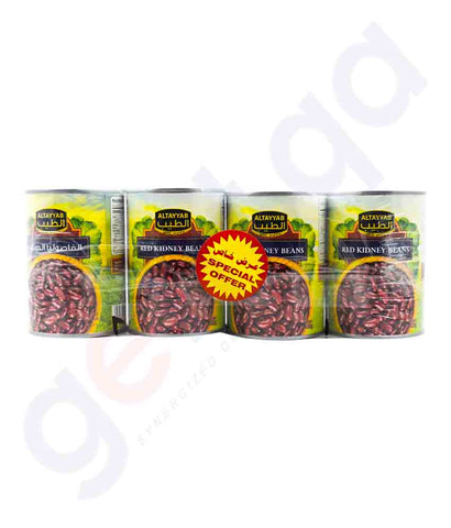 Buy Al-Tayyab Red Kidney 4x400gm Promo Online in Doha Qatar