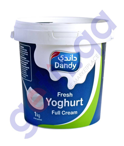 Buy Dandy Fresh Yoghurt Full Cream 1kg Online Doha Qatar