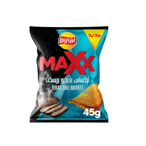 GETIT.QA- Qatar’s Best Online Shopping Website offers LAY'S MAX TEXAS BBQ BRISKET CHIPS 45 G at the lowest price in Qatar. Free Shipping & COD Available!