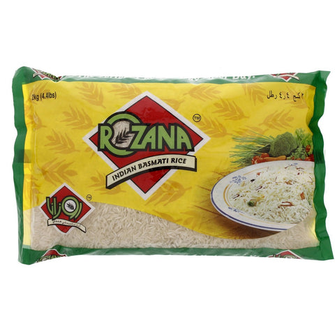 GETIT.QA- Qatar’s Best Online Shopping Website offers ROZANA INDIAN BASMATI RICE 2KG at the lowest price in Qatar. Free Shipping & COD Available!