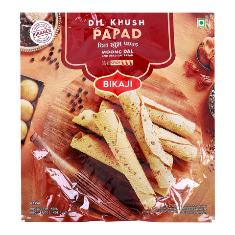 GETIT.QA- Qatar’s Best Online Shopping Website offers BIKAJI DIL KHUSH PAPAD 200G at the lowest price in Qatar. Free Shipping & COD Available!