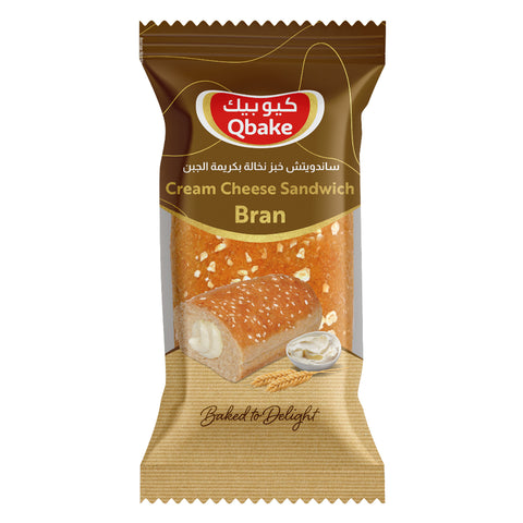GETIT.QA- Qatar’s Best Online Shopping Website offers QBAKE BRAN CREAM CHEESE SANDWICH 110G at the lowest price in Qatar. Free Shipping & COD Available!