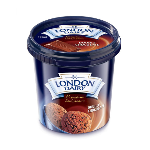 GETIT.QA- Qatar’s Best Online Shopping Website offers LONDON DAIRY DOUBLE CHOCOLATE ICE CREAM 125 ML at the lowest price in Qatar. Free Shipping & COD Available!