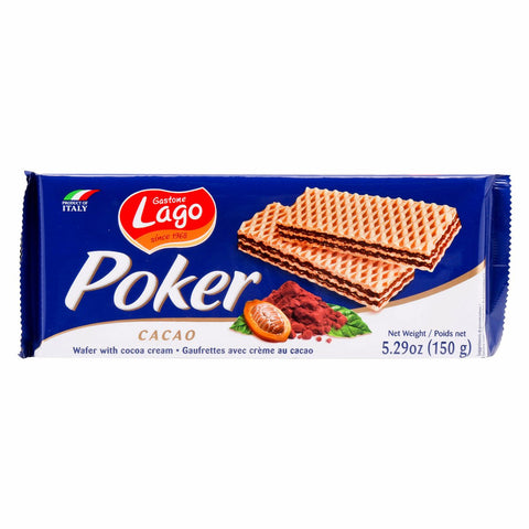 GETIT.QA- Qatar’s Best Online Shopping Website offers ELLEDI POKER WAFER CACAO 150G at the lowest price in Qatar. Free Shipping & COD Available!