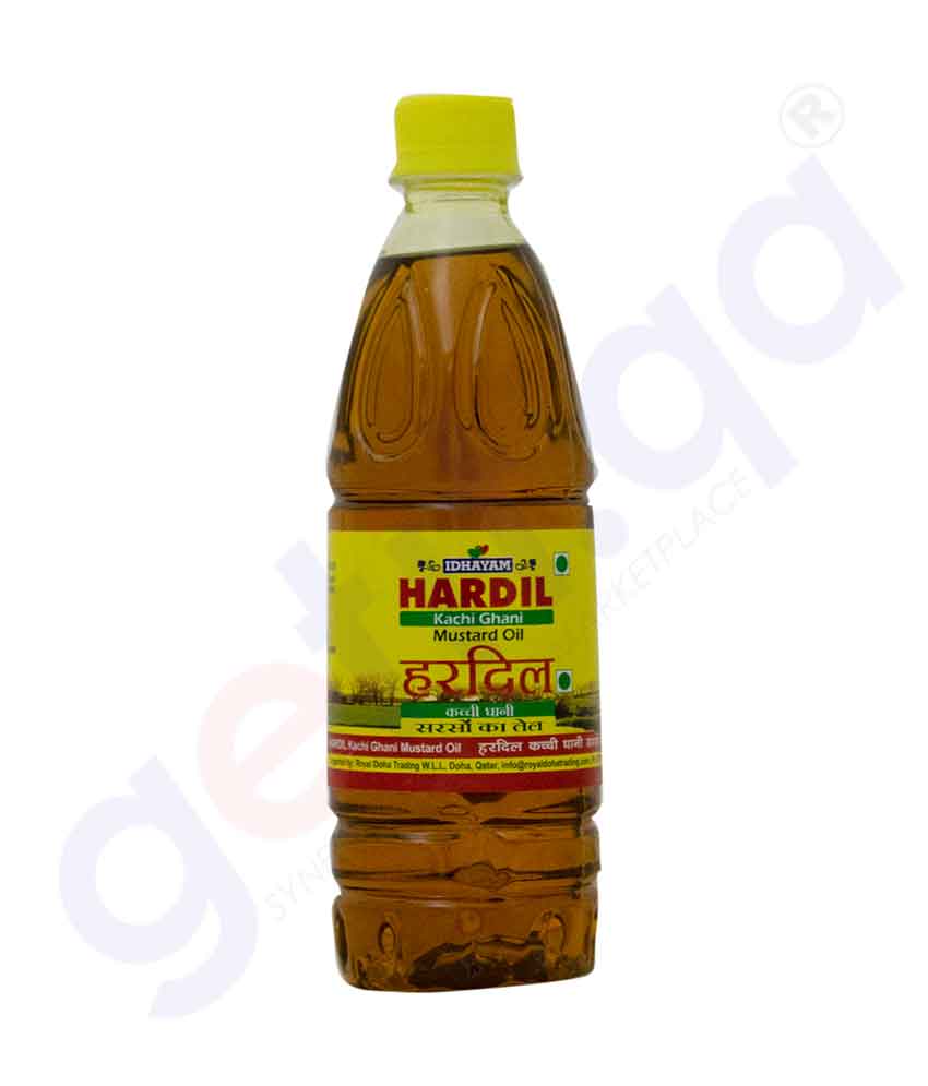 Buy Quality Idhyam Hardil Mustard Oil 500ml Online in Doha Qatar