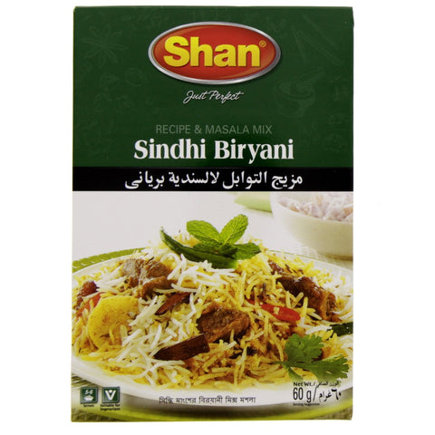 GETIT.QA- Qatar’s Best Online Shopping Website offers SHAN SINDHI BIRIYANI MASALA 60G at the lowest price in Qatar. Free Shipping & COD Available!
