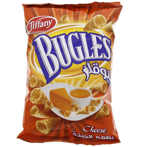 GETIT.QA- Qatar’s Best Online Shopping Website offers TIFFANY BUGLES CHEESE CHIPS 75G at the lowest price in Qatar. Free Shipping & COD Available!