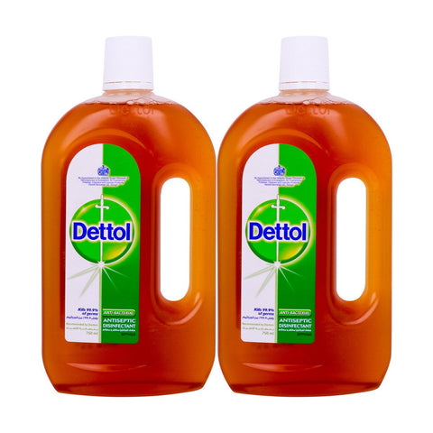GETIT.QA- Qatar’s Best Online Shopping Website offers Dettol Liquid Anti-Bacterial Anti-Septic Disinfectant 2 x 750ml at lowest price in Qatar. Free Shipping & COD Available!