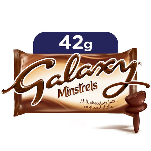 GETIT.QA- Qatar’s Best Online Shopping Website offers GALAXY MINSTRELS CHOCOLATE BITES 42G at the lowest price in Qatar. Free Shipping & COD Available!