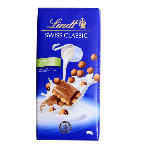 GETIT.QA- Qatar’s Best Online Shopping Website offers LINDT HAZELNUT SWISS MILK 100 G at the lowest price in Qatar. Free Shipping & COD Available!