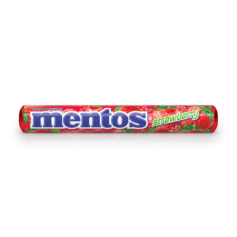 GETIT.QA- Qatar’s Best Online Shopping Website offers MENTOS CHEWY CANDY STRAWBERRY FLAVOUR 37 G at the lowest price in Qatar. Free Shipping & COD Available!