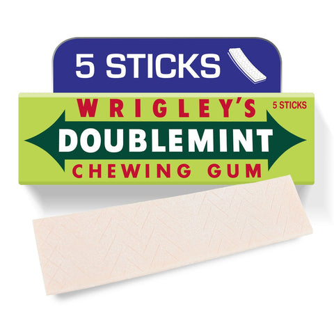 GETIT.QA- Qatar’s Best Online Shopping Website offers WRIGLEY'S DOUBLE MINT PEPPERMINT GUM 5 PCS at the lowest price in Qatar. Free Shipping & COD Available!