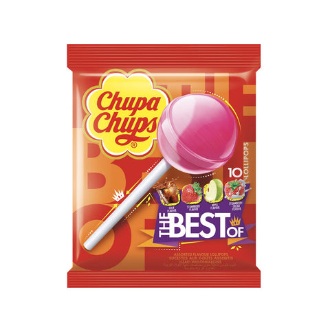 GETIT.QA- Qatar’s Best Online Shopping Website offers CHUPA CHUPS ASSORTED FLAVOURED LOLLIPOPS 10 PCS at the lowest price in Qatar. Free Shipping & COD Available!
