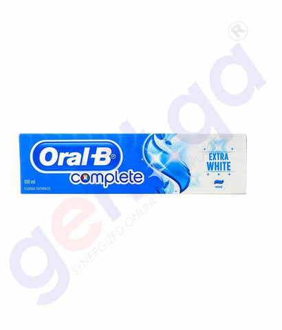 ORAL-B COMPLETE EXTRA WHITE MINT TOOTHBRUSH
