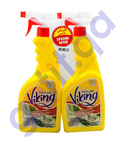 Buy Sailor Viking Kitchen Spray 750mlx2 Price in Doha Qatar