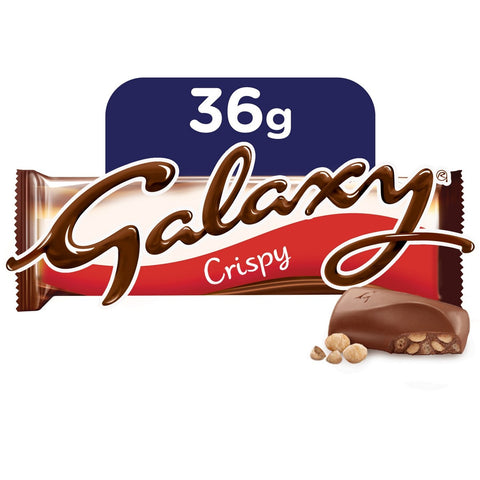 GETIT.QA- Qatar’s Best Online Shopping Website offers GALAXY CRISPY CHOCOLATE BAR 36 G at the lowest price in Qatar. Free Shipping & COD Available!