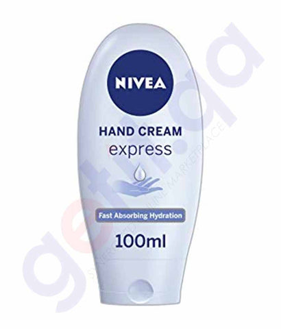 Buy Nivea Express Hydration Hand Cream 100ml in Doha Qatar