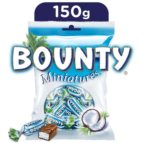 GETIT.QA- Qatar’s Best Online Shopping Website offers BOUNTY MINIATURES MILK CHOCOLATE MINI BARS 150 G at the lowest price in Qatar. Free Shipping & COD Available!
