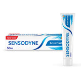 GETIT.QA- Qatar’s Best Online Shopping Website offers SENSODYNE EXTRA FRESH TOOTHPASTE 50 ML at the lowest price in Qatar. Free Shipping & COD Available!