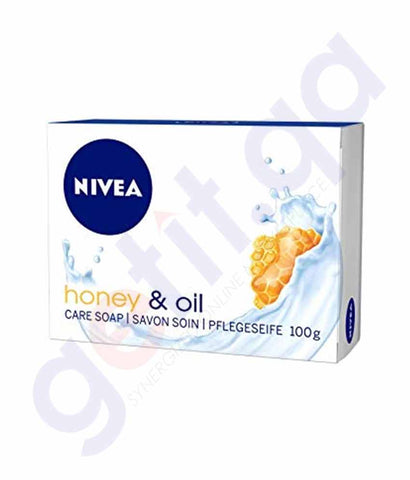 Buy Nivea Honey & Oil Bar Soap 100ml Price Online Doha Qatar