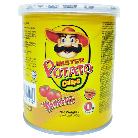 GETIT.QA- Qatar’s Best Online Shopping Website offers MISTER POTATO CRISPS TOMATO 45G at the lowest price in Qatar. Free Shipping & COD Available!