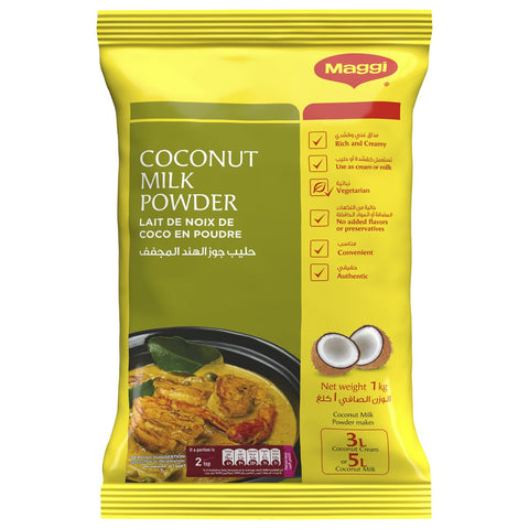 GETIT.QA- Qatar’s Best Online Shopping Website offers MAGGI COCONUT MILK POWDER 1KG at the lowest price in Qatar. Free Shipping & COD Available!