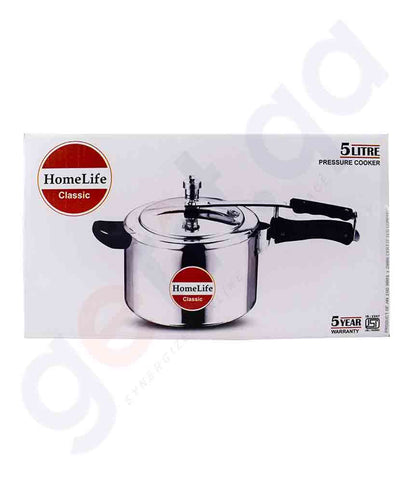 Buy HomeLife Classic Pressure Cooker 5Ltr Price Doha Qatar