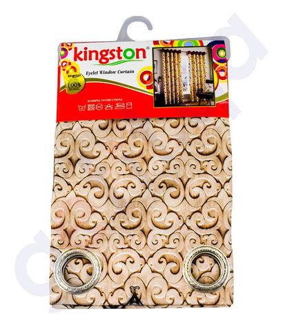 Buy Kingston Eyelet Curtain 140*240cm Online in Doha Qatar