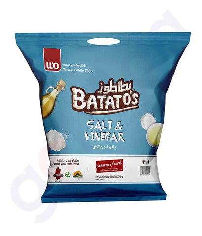 Buy Batato's Salt & VInegar 15gm, 15gmx20, 30gm, 167gm Price Online in Doha Qatar