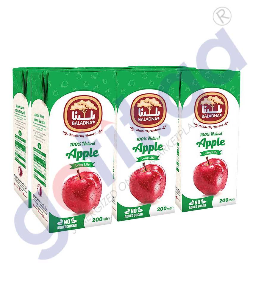 GETIT.QA | Shop Baladna Apple Juice Long Life 200ml Online Doha Qatar