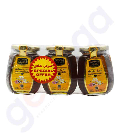Buy Al-Tayyab Natural Honey 3x250gm Price Online Doha Qatar