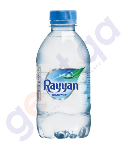 BUY RAYYAN NATURAL WATER 330ML IN QATAR | HOME DELIVERY WITH COD ON ALL ORDERS ALL OVER QATAR FROM GETIT.QA