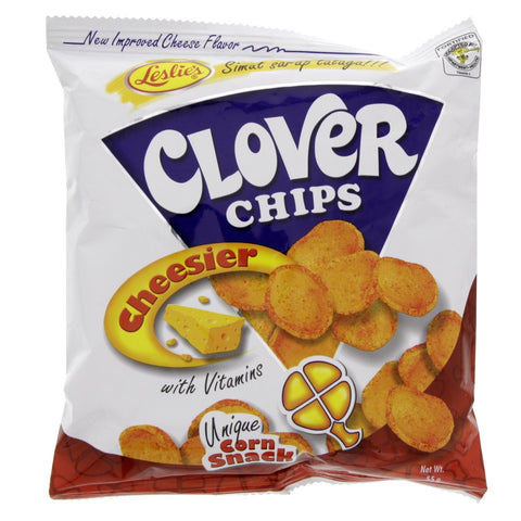 GETIT.QA- Qatar’s Best Online Shopping Website offers LESLIE'S CLOVER CHIPS CHEESIER 55 G at the lowest price in Qatar. Free Shipping & COD Available!