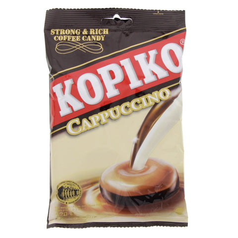 GETIT.QA- Qatar’s Best Online Shopping Website offers KOPIKO CAPPUCCINO STRONG AND RICH COFFEE CANDY 120 G at the lowest price in Qatar. Free Shipping & COD Available!