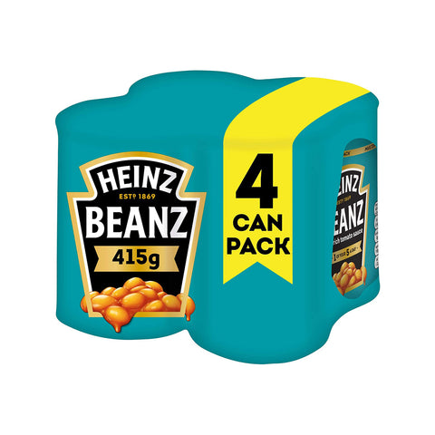 GETIT.QA- Qatar’s Best Online Shopping Website offers HEINZ BAKED BEANS 4 X 415G at the lowest price in Qatar. Free Shipping & COD Available!