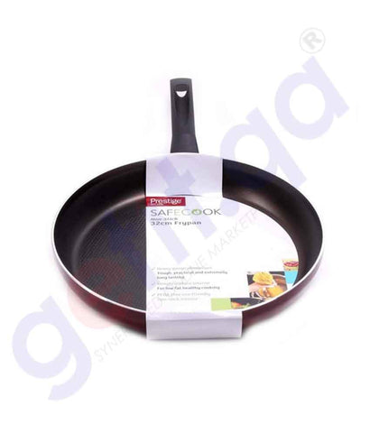 GETIT.QA | Buy Prestige Safe Cook Open Fry Pan 32cm Regular Doha Qatar