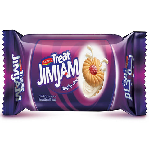 GETIT.QA- Qatar’s Best Online Shopping Website offers Britannia Treat Jim Jam Biscuits 92 g at lowest price in Qatar. Free Shipping & COD Available!