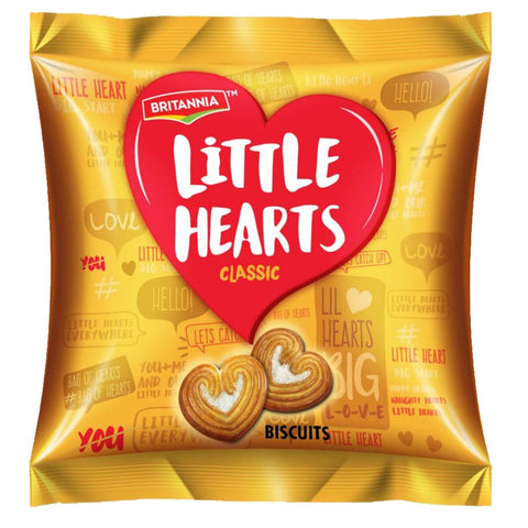GETIT.QA- Qatar’s Best Online Shopping Website offers Britannia Little Hearts Classic Biscuits 50.5 g at lowest price in Qatar. Free Shipping & COD Available!