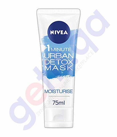 Buy Nivea 1 Minute Urban Detox Face Mask 75ml Doha Qatar