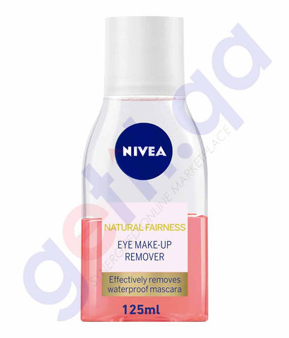 Buy Nivea Natural Fairness Eye Makeup Remover in Doha Qatar