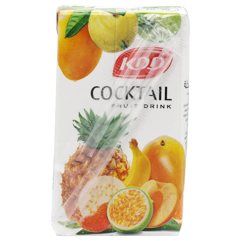 GETIT.QA- Qatar’s Best Online Shopping Website offers KDD COCKTAIL FRUIT DRINK 4 X 125ML at the lowest price in Qatar. Free Shipping & COD Available!