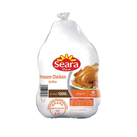 GETIT.QA- Qatar’s Best Online Shopping Website offers SEARA FROZEN CHICKEN GRILLER 1.2KG at the lowest price in Qatar. Free Shipping & COD Available!