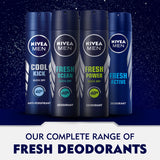 GETIT.QA- Qatar’s Best Online Shopping Website offers NIVEA MEN DEODORANT COOL KICK 150 ML at the lowest price in Qatar. Free Shipping & COD Available!