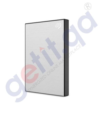 GETIT.QA | Buy Seagate Backup Plus 1TB Silver HDD Online in Doha Qatar