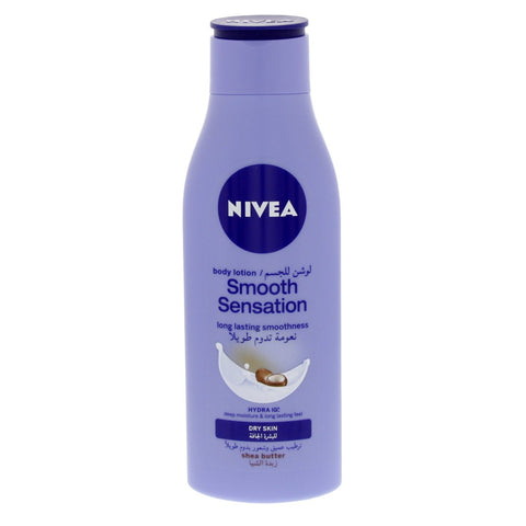GETIT.QA- Qatar’s Best Online Shopping Website offers NIVEA BODY LOTION SMOOTH SENSATION SHEA BUTTER-- 250 ML at the lowest price in Qatar. Free Shipping & COD Available!