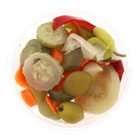 GETIT.QA- Qatar’s Best Online Shopping Website offers TURKISH MIXED VEGETABLE PICKLE 300G at the lowest price in Qatar. Free Shipping & COD Available!