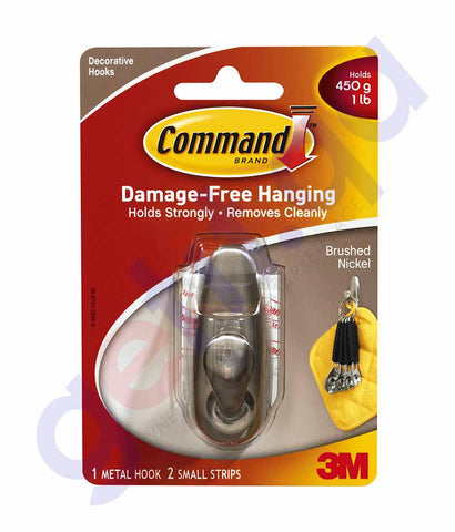 BUY 3M COMMAND FOREVER.CLASSIC SMALL HOOK.REGULAR FC11-BN IN QATAR | HOME DELIVERY WITH COD ON ALL ORDERS ALL OVER QATAR FROM GETIT.QA