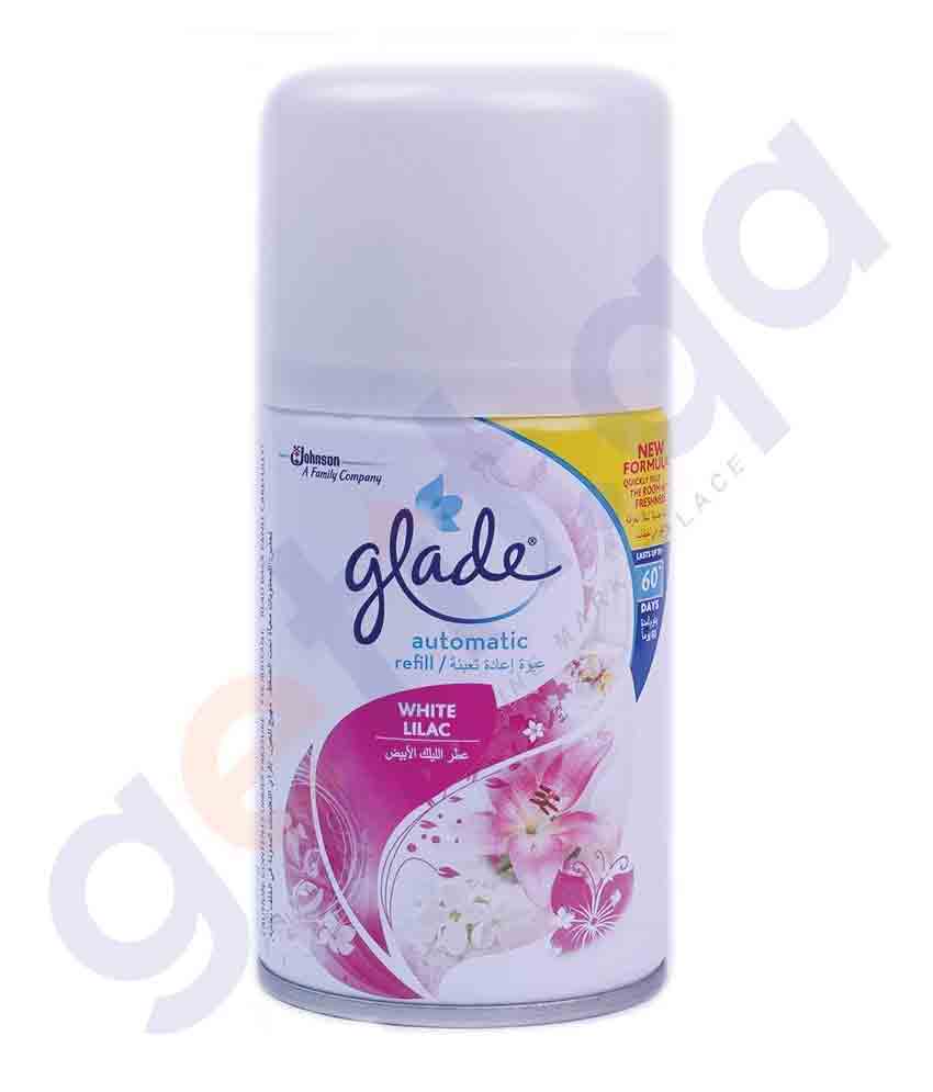 GLADE AUTOMATIC REFILL WHITE LILAC 269ML