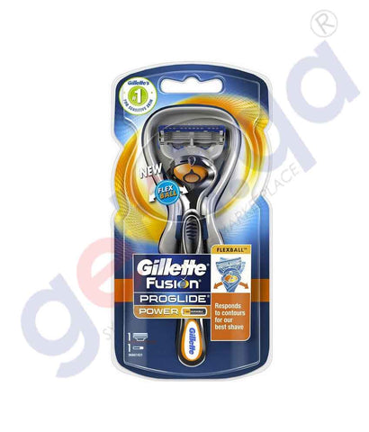 GETIT.QA | Buy Gillette Fusion Proglide Power Razor GG203-0 Doha Qatar