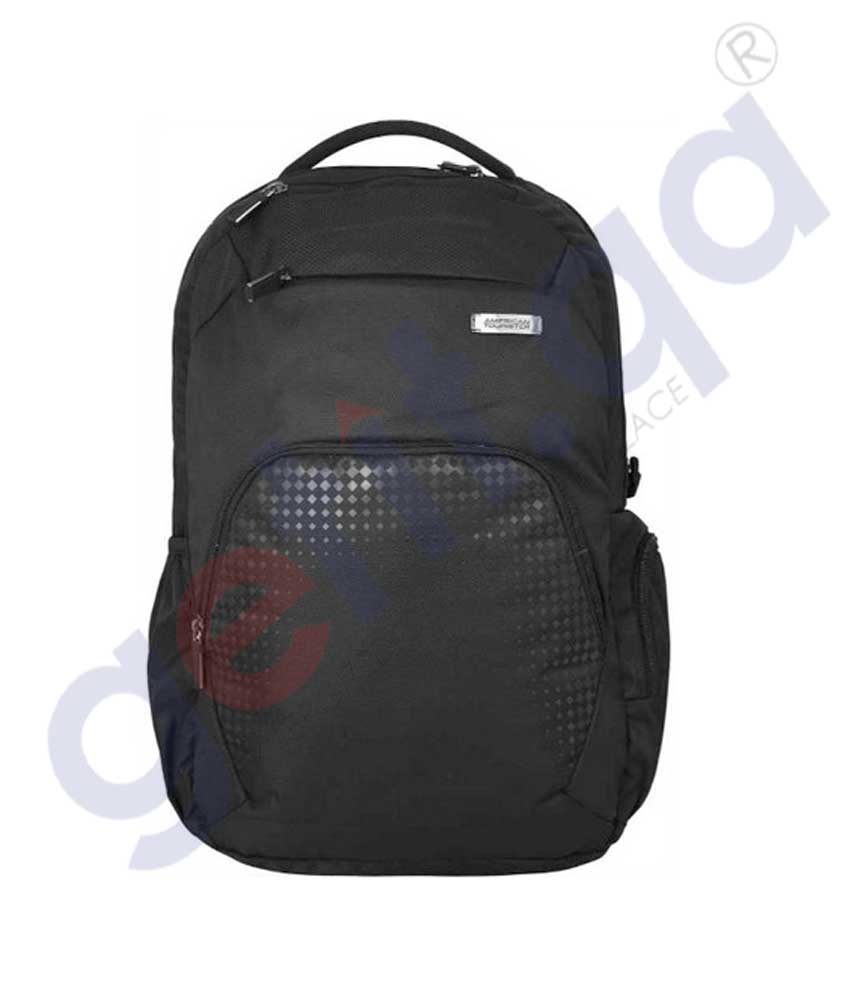 GETIT.QA American Tourister GAT Backpack 5 Black Regular Doha Qatar